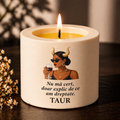 Lumânare Parfumată Personalizată - Zodia Taur M3
