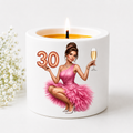 Lumânare aniversară 30