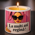 Lumânare aniversară mesaj