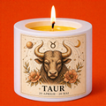 Lumânare Parfumată Personalizată - Zodia Taur A10