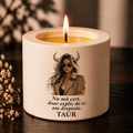 Lumânare Parfumată Personalizată - Zodia Taur A12