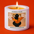 Lumânare Parfumată Personalizată - Zodia Taur A1