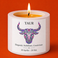 Lumânare Parfumată Personalizată - Zodia Taur A21