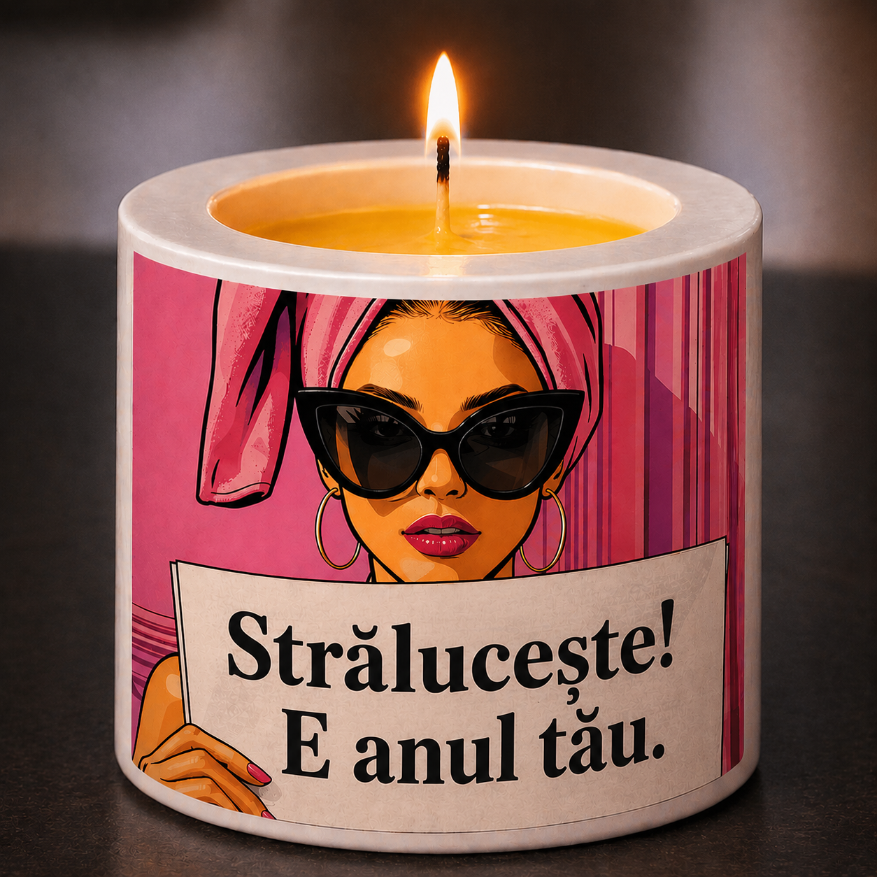 Lumânare aniversară mesaj 3